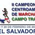 San Salvador (ESA) - II Campionato centroamericano di marcia